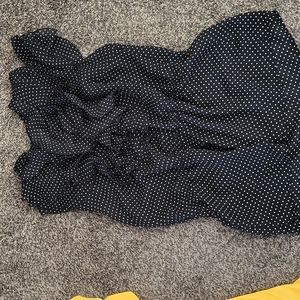 Women poka dot blouse